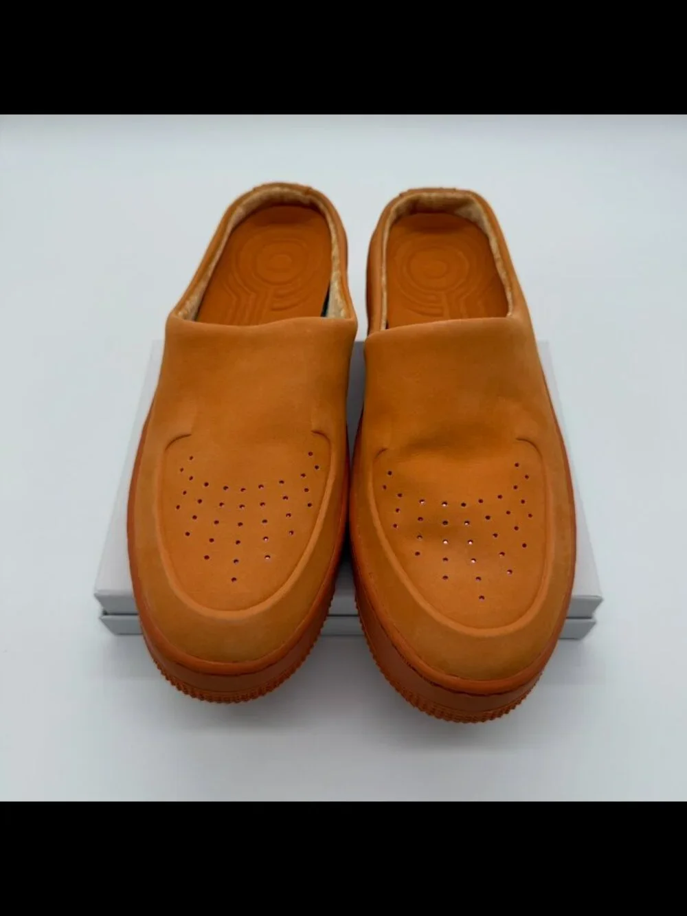 NIKE Air Force 1 Lover XX Shoe Women's Size 7.5 Orange